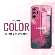 Load image into Gallery viewer, Moire Color Pattern Glass Case - Samsung
