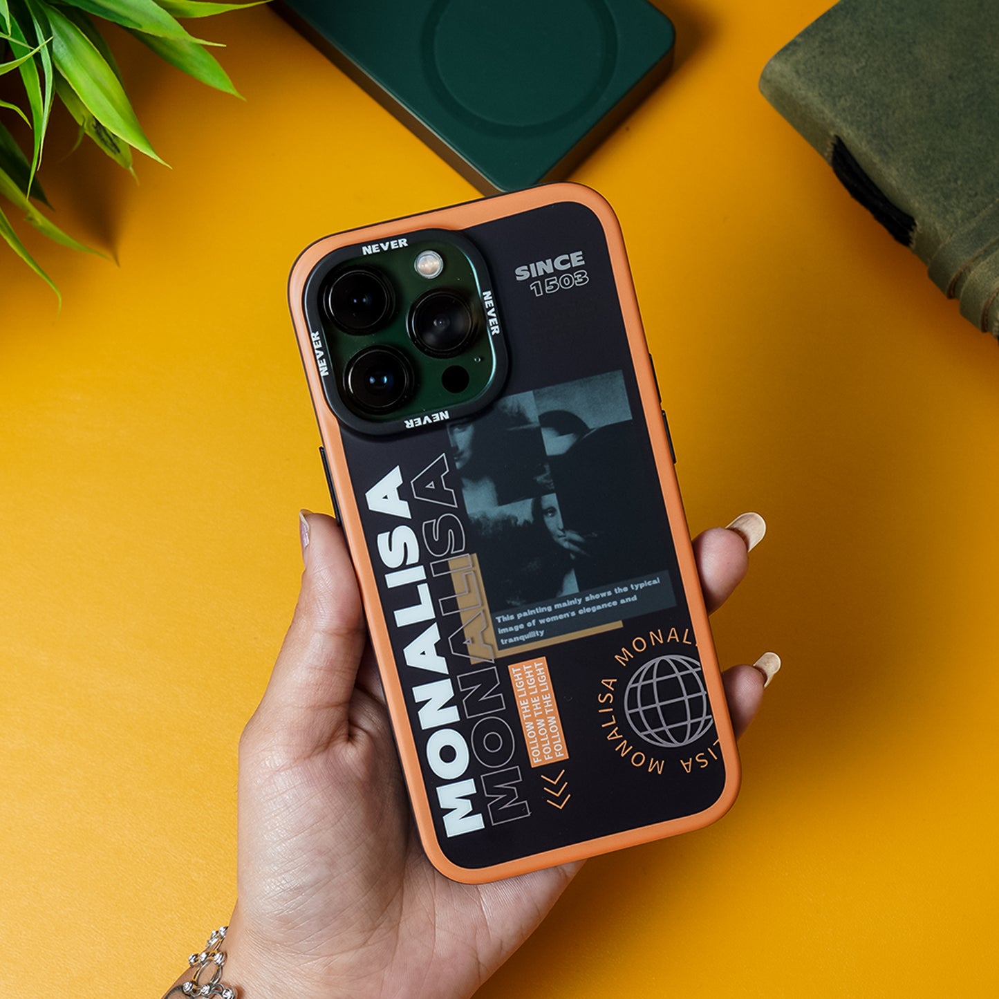 iPhone 14 Monalisa 3D Depth Case