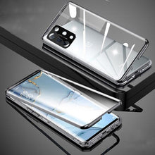 Load image into Gallery viewer, OnePlus 7T Electronic Auto-Fit (Front+ Back) Glass Magnetic Case
