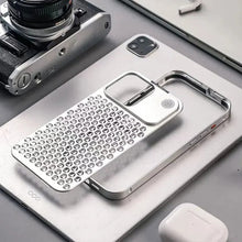 Load image into Gallery viewer, Aero Mesh ® iPhone 15 Series Metallic Hybrid Case - iPhone
