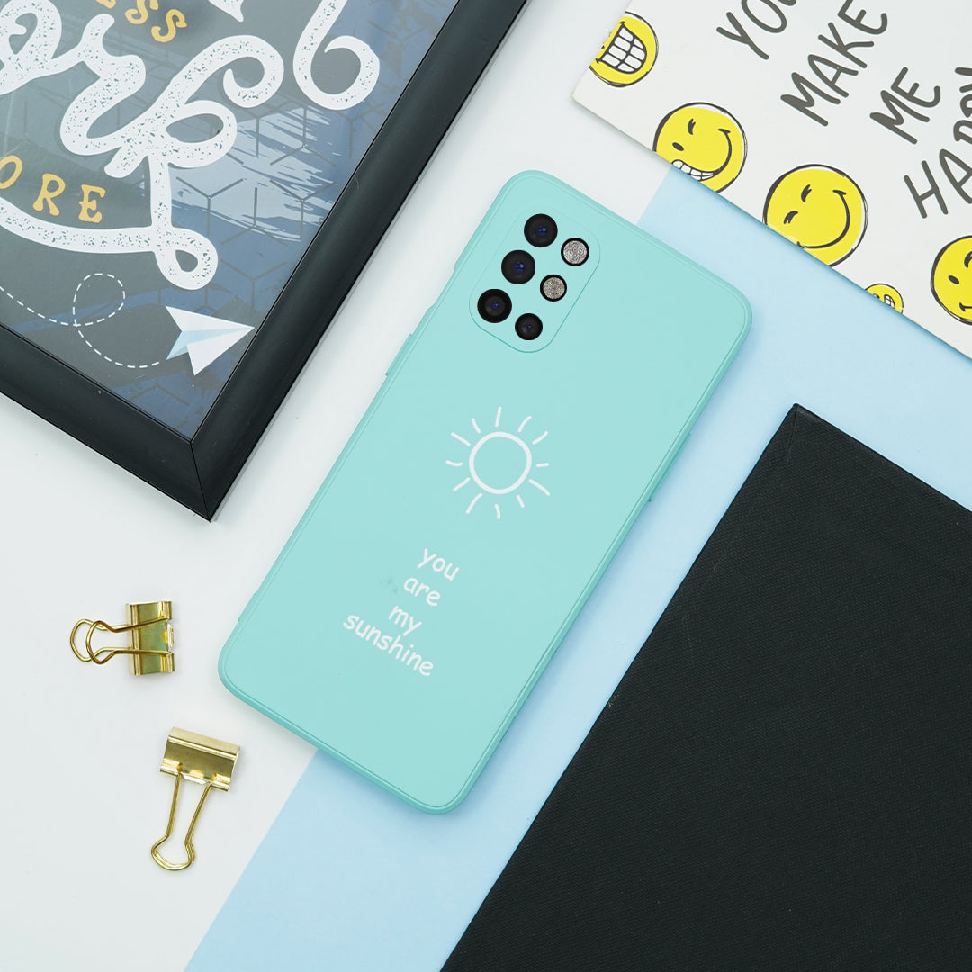 OnePlus 9R Sunlight Pattern Love Feeling Soft Silicone Case