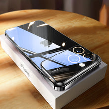 Load image into Gallery viewer, Luxury Plating Transparent Window Lens Case - iPhone

