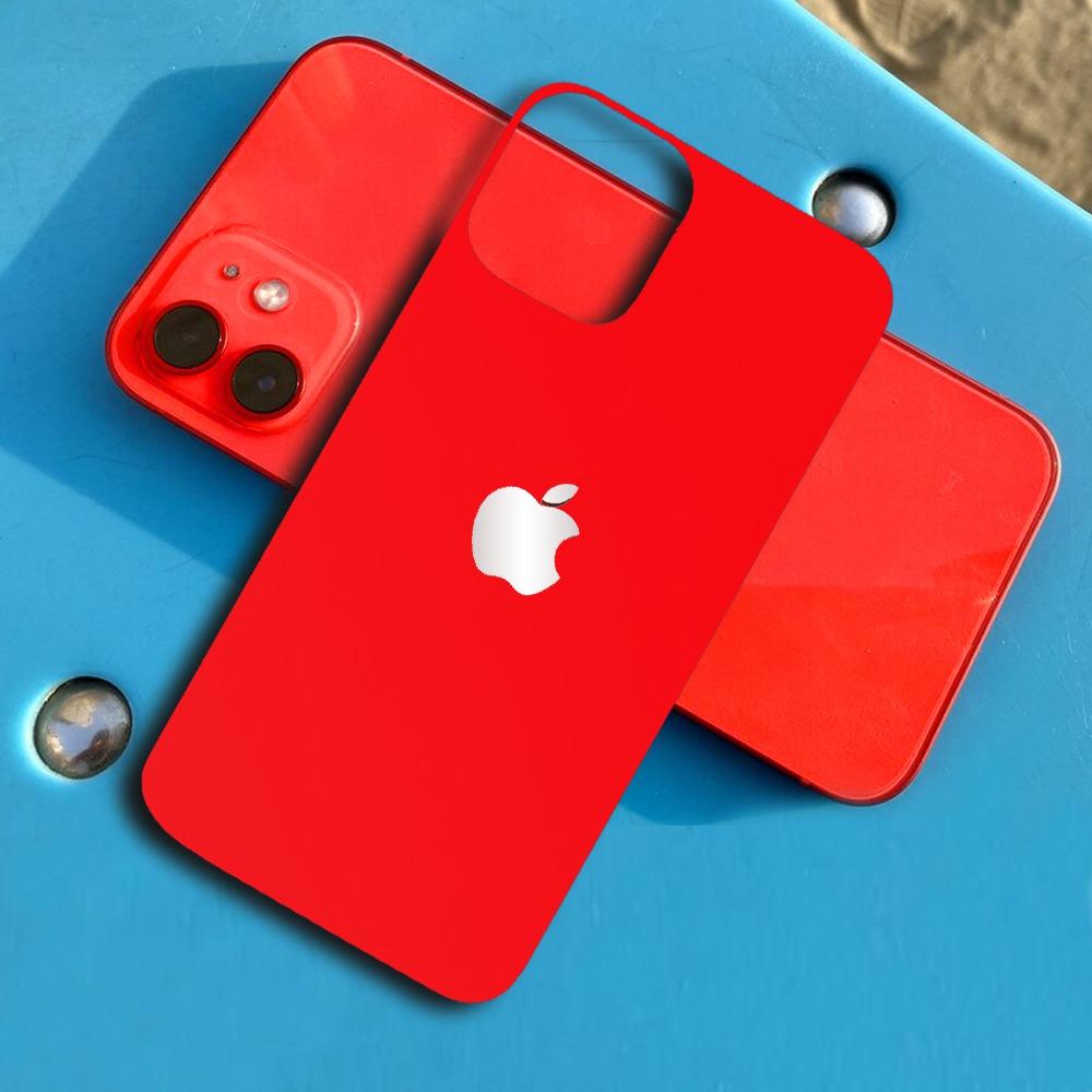 iPhone 12 Ultra-thin Glossy Back Tempered Glass