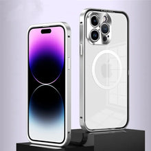 Load image into Gallery viewer, zopoxo/202311231041057512_For-iPhone-15-Pro-Max-Case-Metal-Aluminium-Magnet-Magsafe-Shell-Camera-Protection-Transparent-Phone-Case_1080x1080(1).jpg
