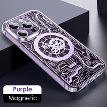 Load image into Gallery viewer, zopoxo/202402131005303431_gQXFFor-Magsafe-Magnetic-Wireless-Charging-Phone-Case-For-iPhone-12-13-14-Pro-Max-14Plus-Mechanical.jpg
