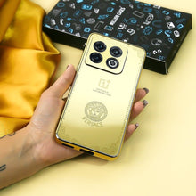 Load image into Gallery viewer, Crafted Gold Luxurious Camera Protective Case - OnePlus
