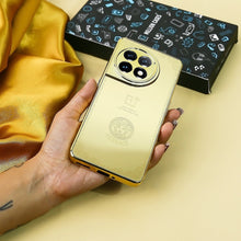 Load image into Gallery viewer, Crafted Gold Versace Luxurious Camera Protective Case - OnePlus
