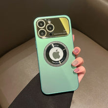 Load image into Gallery viewer, Frosted Magnetic Suction Window Case - iPhone
