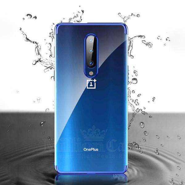 OnePlus 7 Pro Electroplating Silicone Transparent Glitter Case