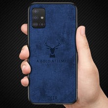 Load image into Gallery viewer, Galaxy A51  (3 in 1 Combo) Deer Case + Tempered Glass + Earphones
