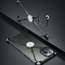 Load image into Gallery viewer, iPhone 12 Series Slim Aluminium Kickstand Bumper Frame
