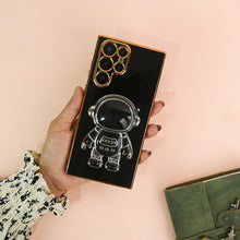 Load image into Gallery viewer, Luxurious Astronaut Bracket Phone Case - Samsung
