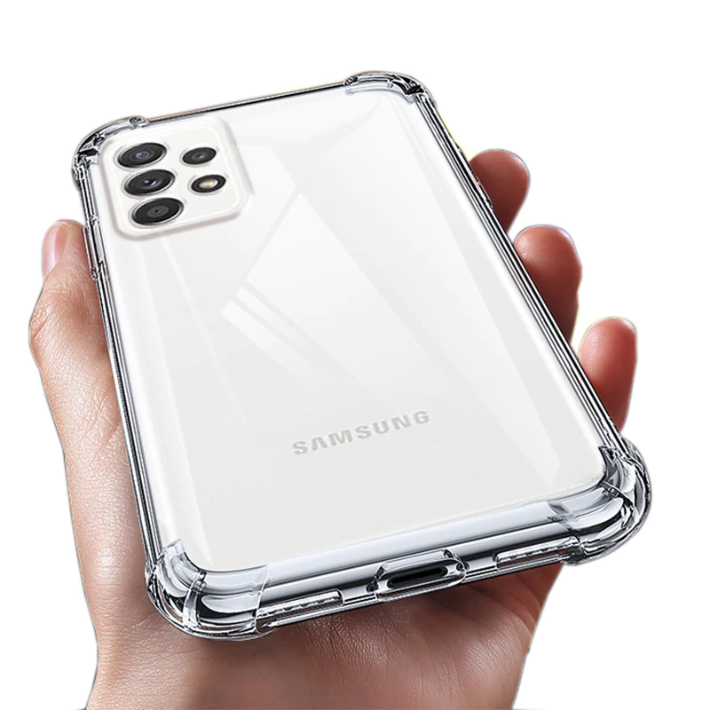 Galaxy A72 Anti-Knock TPU Transparent Case