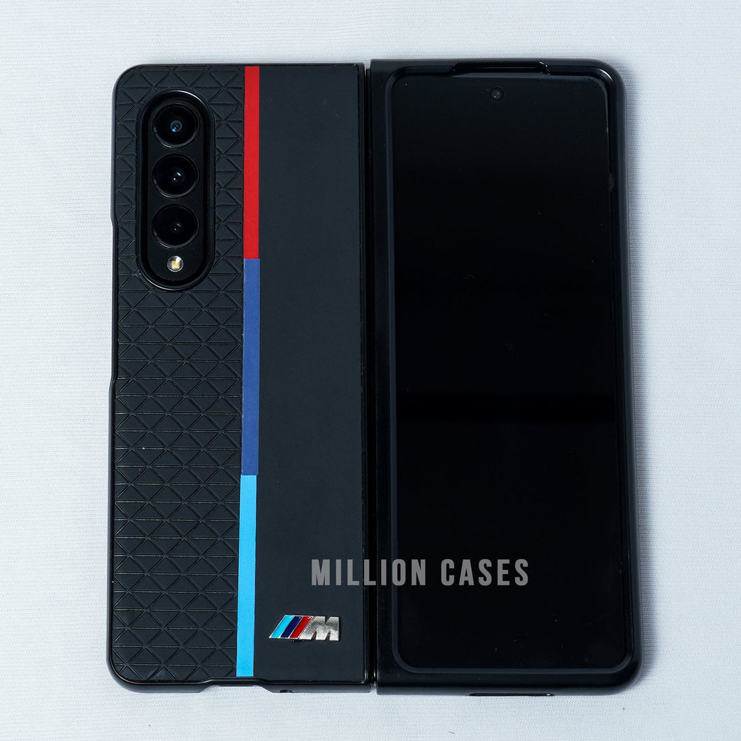 Galaxy Z Series Embossed Triangle Textured Soft TPU Case