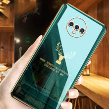 Load image into Gallery viewer, OnePlus 7T Electroplating Reindeer Glass Case + Tempered Glass + Lens Guard
