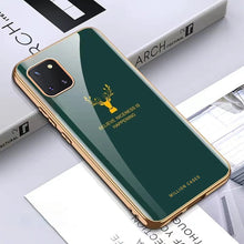 Load image into Gallery viewer, Galaxy M53 Electroplating Deer Pattern Glass Case
