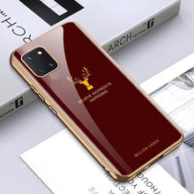 Load image into Gallery viewer, Galaxy M53 Electroplating Deer Pattern Glass Case
