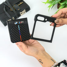 Load image into Gallery viewer, Galaxy Z Flip5 BMW Carbon Fiber Case
