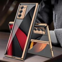 Load image into Gallery viewer, Galaxy Z Fold2 Luxury Printed Glass Case
