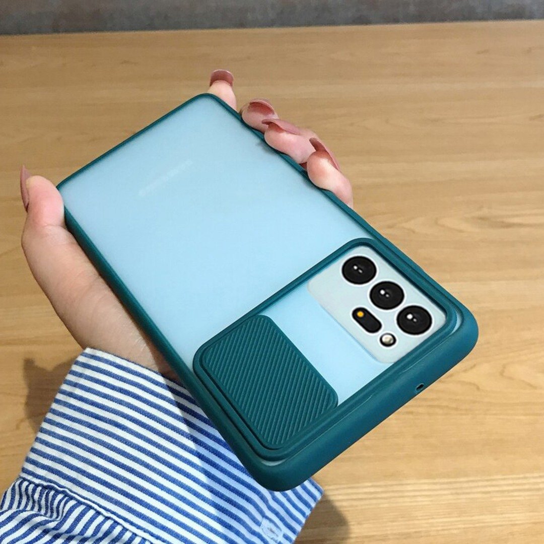 Galaxy Note 20 Ultra Camera Lens Slide Protection Matte Case