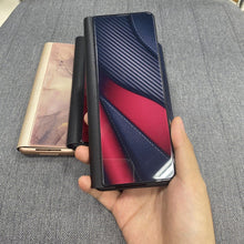 Load image into Gallery viewer, Galaxy Z Fold3 Luxury Printed Glass Case
