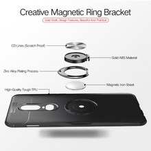 Load image into Gallery viewer, Metallic Finger Ring Holder Matte Case - OnePlus
