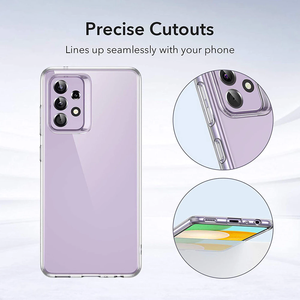 Galaxy A72 Anti-Knock TPU Transparent Case
