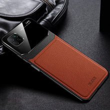 Load image into Gallery viewer, Galaxy Note Series Sleek Slim Leather Glass Case
