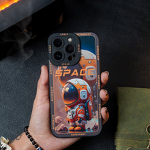 Load image into Gallery viewer, Luxury Space Astronaut Defender Case - iPhone
