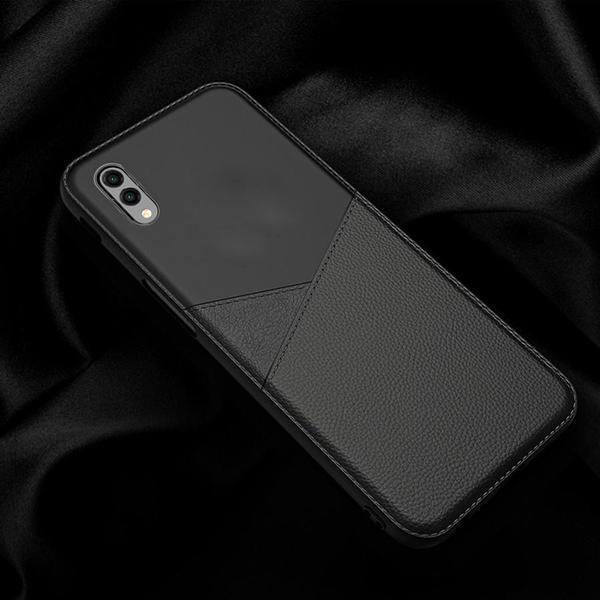 Galaxy Z Flip Business Leather Pattern Case