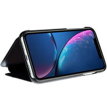 Load image into Gallery viewer, Galaxy Note 10 (3 in 1 Combo) Mirror Clear Flip Case + Tempered Glass + Earphones [Non Sensor]

