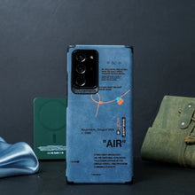 Load image into Gallery viewer, Sneaker Label Leather Edge Case - Samsung

