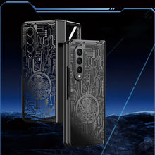 Load image into Gallery viewer, Galaxy Z Fold3 Mechanical Integrated Electroplating Case
