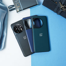Load image into Gallery viewer, Classic Leather Texture Logo Case - OnePlus
