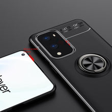Load image into Gallery viewer, OnePlus 9 Pro (3 in 1 Combo) Ring Holder Case + Tempered Glass + Lens Guard
