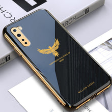 Load image into Gallery viewer, OnePlus Nord Series Eagle Pattern Electroplating Glass Case
