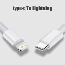 Load image into Gallery viewer, iPhone Type-C to Lightning Charging Cable
