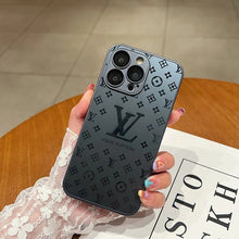 Load image into Gallery viewer, iPhone 15 Series LV Pattern Glass Case
