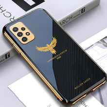 Load image into Gallery viewer, Galaxy A52 Eagle Pattern Electroplating Glass Case
