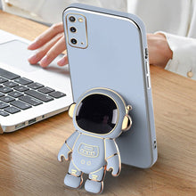 Load image into Gallery viewer, Galaxy S20 Luxurious Astronaut Bracket Case
