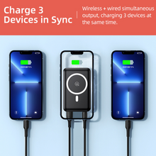 Load image into Gallery viewer, USAMS - QC+PD Fast Charging Magnetic Wireless Powerbank

