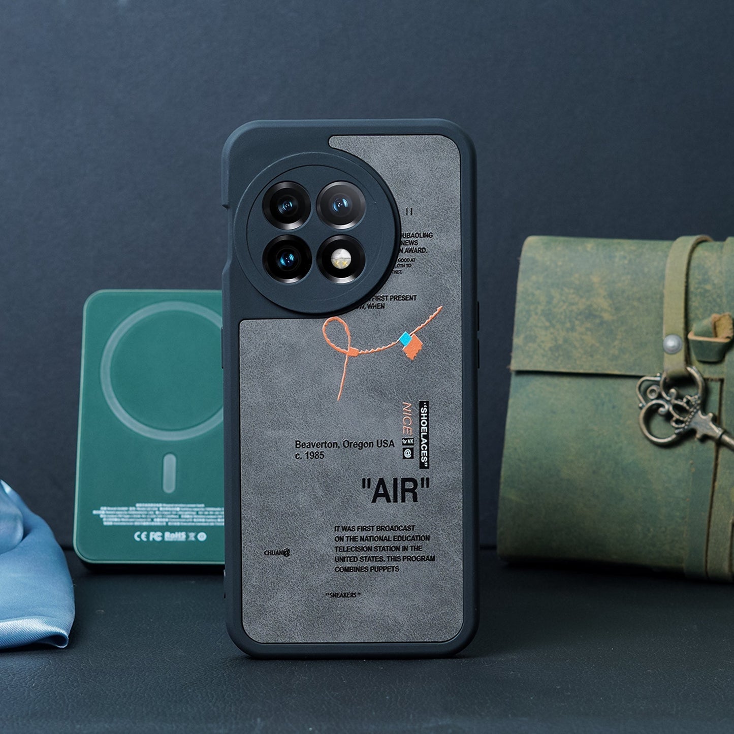 OnePlus 13 Series Sneaker Label Leather Edge Case