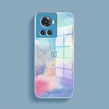 Load image into Gallery viewer, Watercolor Splatter Glass Back Case - OnePlus
