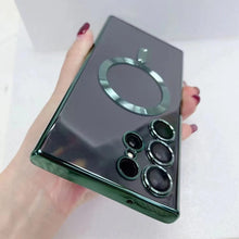 Load image into Gallery viewer, Ultra Clear Electroplating Magsafe Soft TPU Case
