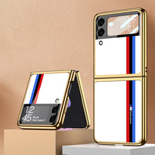 Load image into Gallery viewer, Galaxy Z Flip4 Motorsports Glass Case
