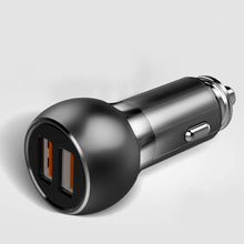 Load image into Gallery viewer, LDNIO ® Lightning Ring Dual Port Metal Car Charger
