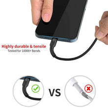 Load image into Gallery viewer, Add USB Nylon Lightning Cable - (Rs.400/- Only)

