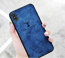 Load image into Gallery viewer, iPhone XS Max (3 in 1 Combo) Deer Case + Tempered Glass + Earphones
