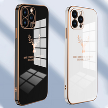 Load image into Gallery viewer, iPhone 11 Series Deer Electroplating Case

