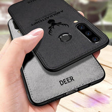 Load image into Gallery viewer, Galaxy M40 Deer Pattern Inspirational Soft Case (3-in-1 Combo)
